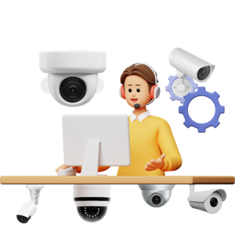 Монтаж систем видеонаблюдения и CCTV 10015